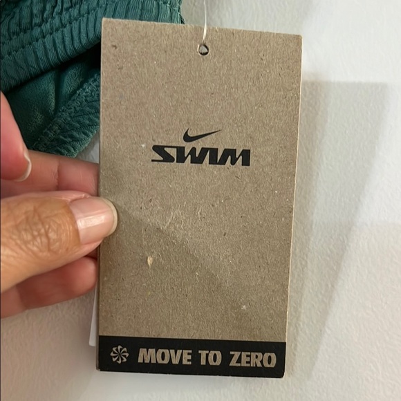 Nike Green Ribbed Bikini Set - Picture 2 of 5